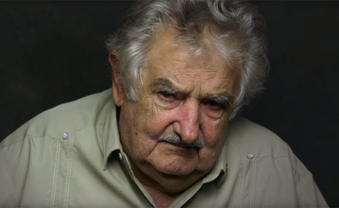 Jose Mujica. Foto tomada de video