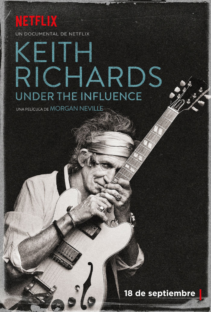 Keith Richards, la película. Foto: Netflix