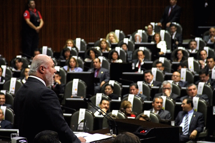 El Diputado independiente Manuel Clouthier en la ceremonia de apertura de la LXIII Legislatura Foto Luis Barrón SinEmbargo