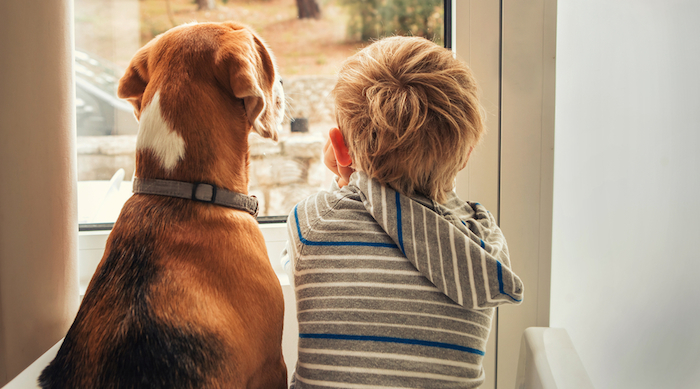 Si hay niños en casa, hay que hacerles saber lo que sucede y prestar atención a sus reacciones. Foto: Shutterstock