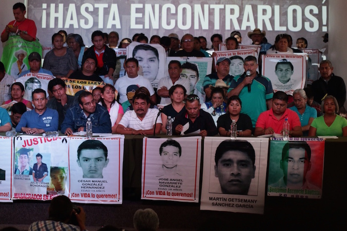 El caso Iguala demuestra con crudeza la falta de reconocimiento de desaparición forzada. Foto: Francisco Cañedo, SinEmbargo.