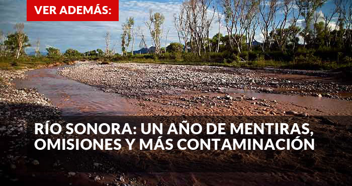 RÍo sonora un aÑo