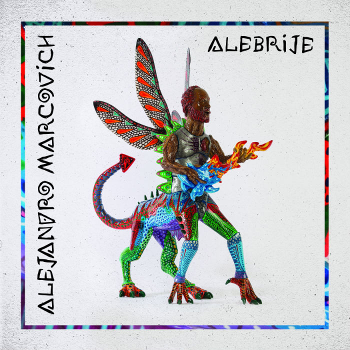 Un ALEbrije en la portada del nuevo disco. Foto: Especial