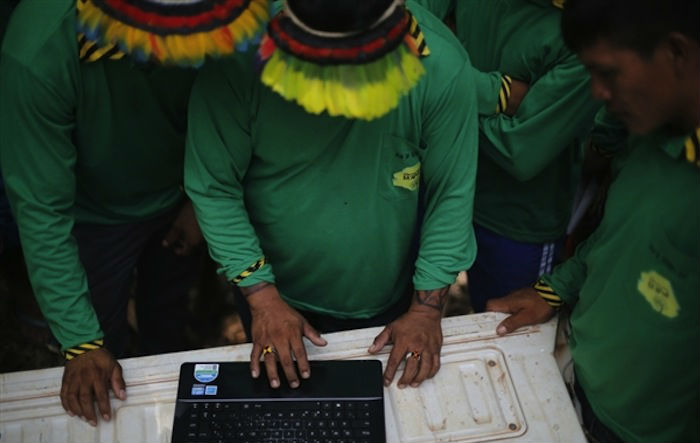 Ahora la tribu Ka’apor puede cuidar de su territorio de manera remota sin poner en riesgo su integridad. Foto: 