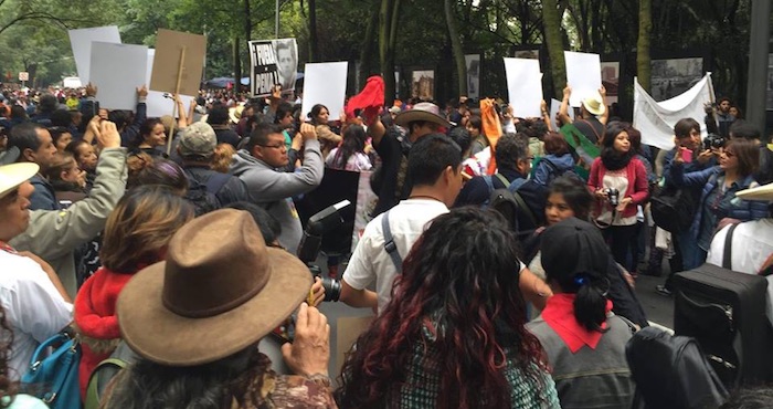 Desde Las Horas Decenas De Personas Se Congregaron Afuera De Las Instalaciones Del Museo Nacional De Antropología Foto Alejandro Páez Sinembargo