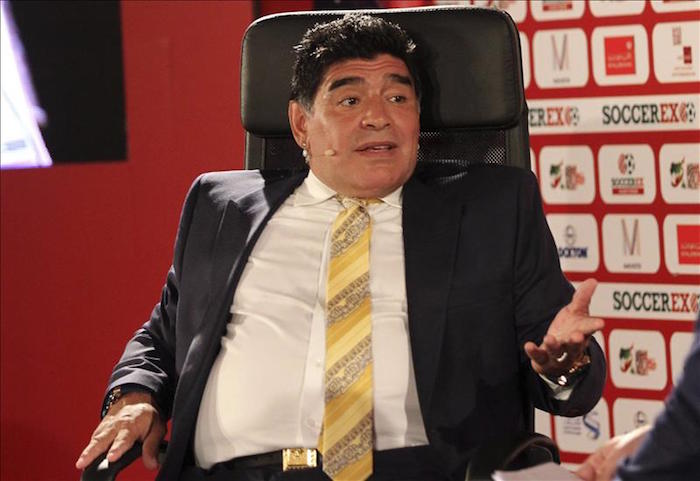 Una de las hijas de Maradona aclaró el malentendido en las redes sociales. Foto: EFE