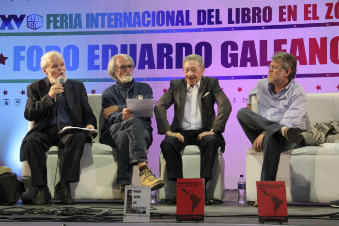 Una Discusión Sobre Latinoamérica Luis Britto Armando Bartra Héctor Díaz Polanco Ricardo Forster Foto Luis Barrón Sinembargo