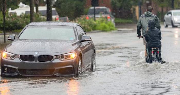 Las Fuertes Lluvias Inundaron Las Calles De Carolina Del Sur Eu Foto Efe