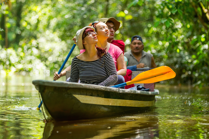 El avistamiento de especies en su medio natural es una opción turística saludable con las especies. Foto: Shutterstock