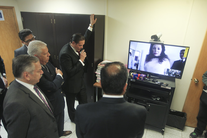 Elba Esther Gordillo Participó En La Audiencia a Través De Una Video Llamada En Agosto Pasado Foto Cuartoscuro