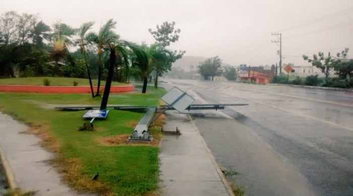 Los Efectos De patricia Ya Se Han Comenzado a Registrar En La Comunidad De Melaque Cihuatlán Jalisco Foto policiafedmx