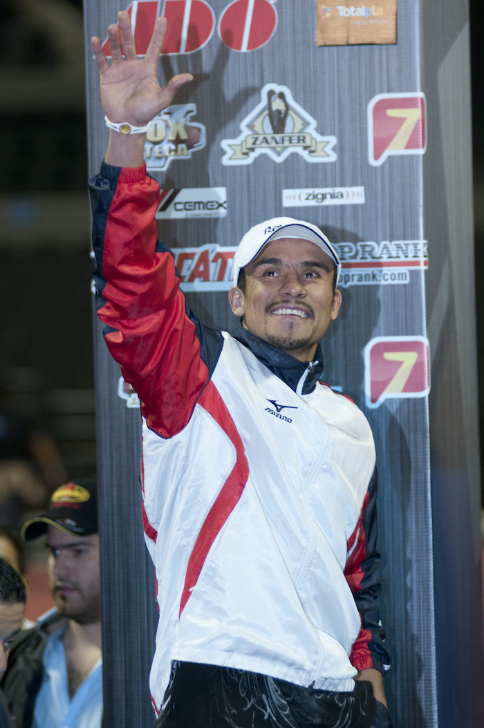 Juan Manuel Márquez en la Arena Ciudad de México-  FOTO: Cuartoscuro