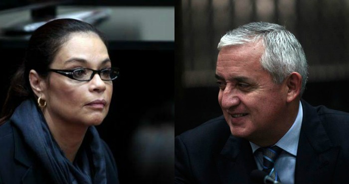 La Ex Vicepresidenta Roxana Baldetti Y El Ex Presidente De Guatemala Otto Pérez Molina En Su Juicio Por Presunta Corrupción Foto Efe