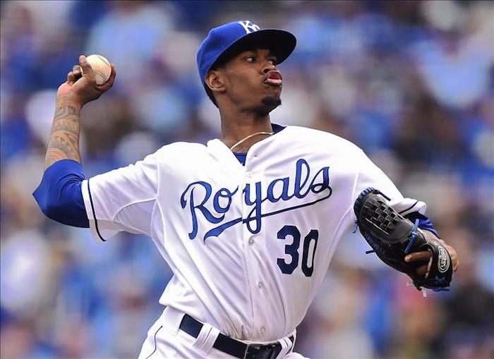 El dominicano Yordano Ventura Foto: EFE