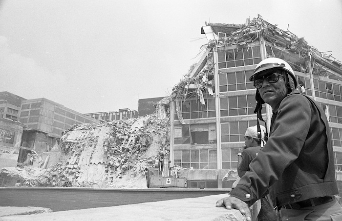 Los daños generados tras un temblor llevan tiempo, por eso la alternativa puede ser un algoritmo. Foto: Cuartoscuro