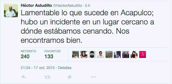 Twitter Héctor Astudillo