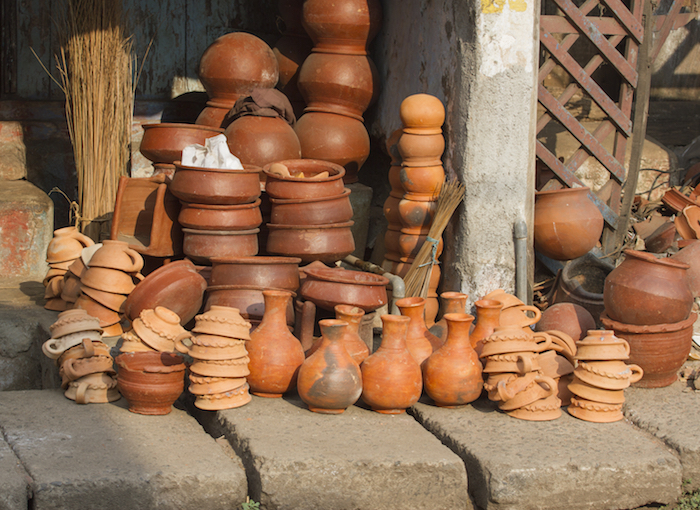 Las Piezas De Alfarería