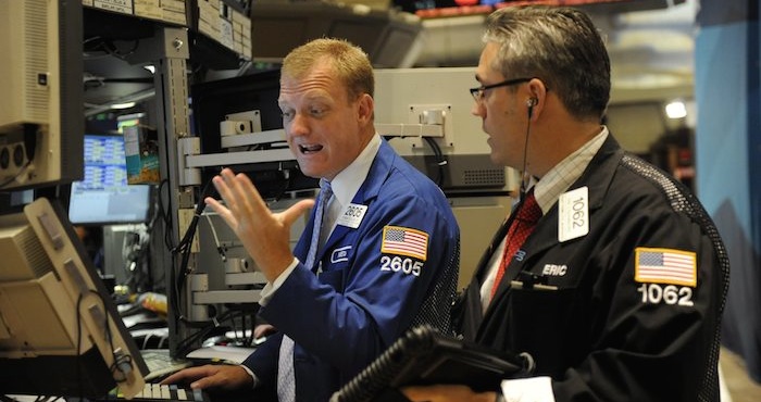 Operadores En El Wall Street Foto Efe