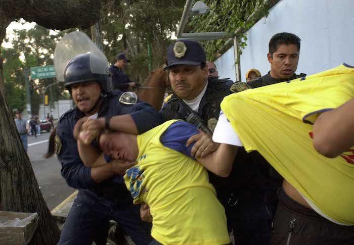 Lo que este grupo evita es la violencia, pues están vigilados por defensores de Derechos Humanos. Foto: Cuartoscuro