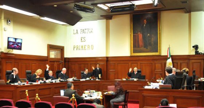 Primera Sala De La Suprema Corte De Justicia De La Nación Foto Notimex