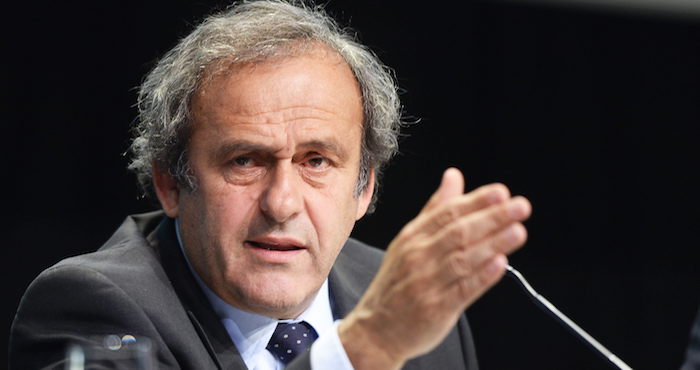 Michel Platini Presidente De La Uefa Suspendido De Forma Provisional Hasta El Próximo De Enero Foto Efearchivo