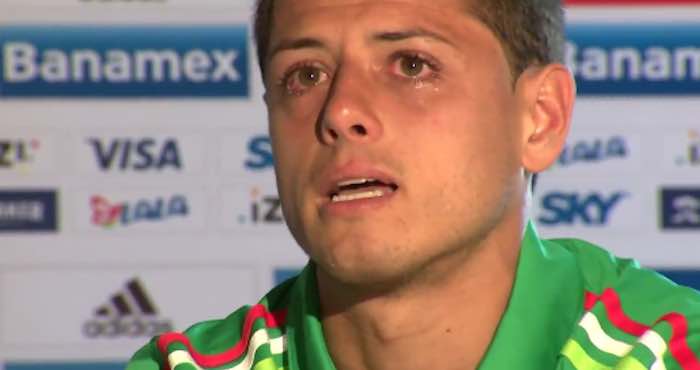 Javier Hernández No Pudo Contener Las Lagrimas Al Recordar Lo Duro Que Fue Su Carrera En Sus Primeros Años Foto Captura De Pantalla