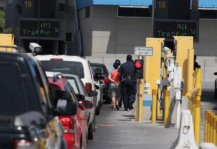 La garita de Tijuana San Ysidro. Foto: Cuartoscuro