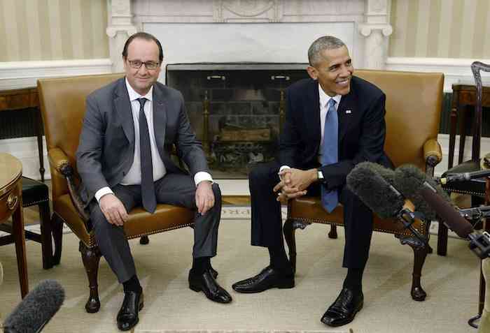 Obama Recibe En La Casa Blanca a Hollande Tras Los Atentados En París Foto Efe