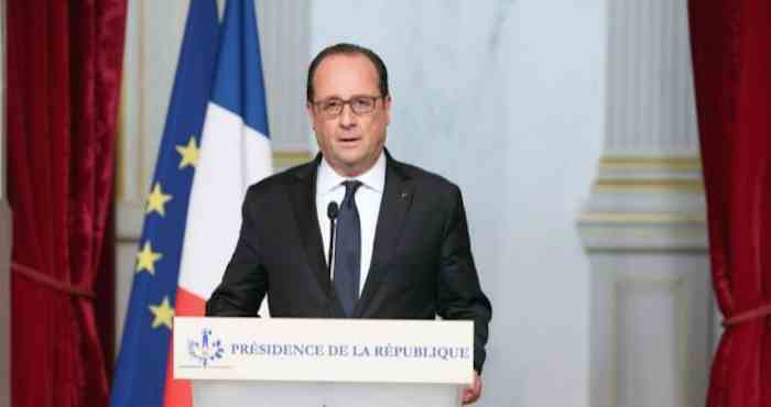 El Presidente De Francia François Hollande Habló De Los Ataques Registrados En París Foto Efe