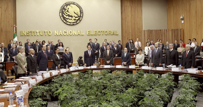 El Consejo General Del Instituto Nacional Electoral ine Aprobó El Plan Y Calendario De La Elección Extraordinaria De Colima Foto Cuartoscuro