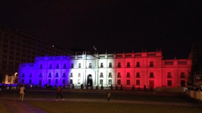 La Fachada De La Moneda Foto Twitter Vía gobiernodechile