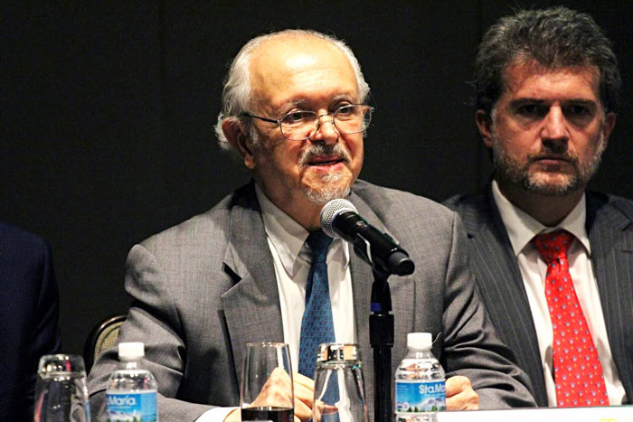 El doctor Mario Molina, Premio Nobel de Química, ayer Foto: Luis Barrón, SinEmbargo 