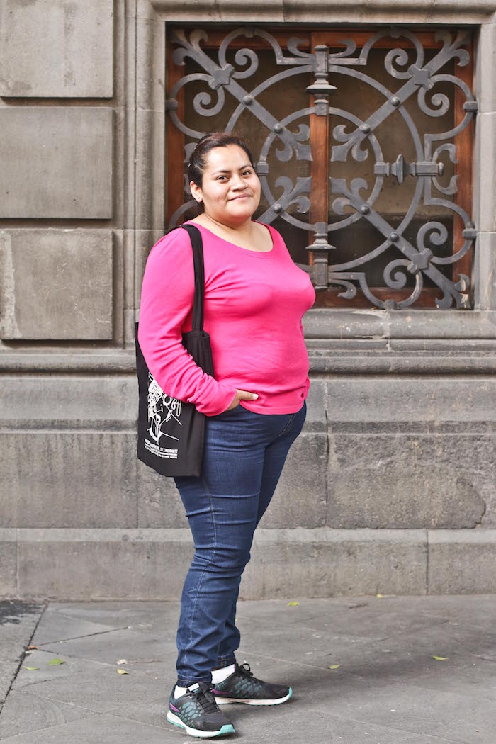 La joven "patrona" estudia el quinto semestre de la licenciatura en derecho en la Universidad Iberoamericana. Foto: Francisco Cañedo, SinEmbargo