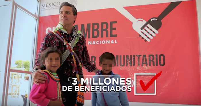 El informe detalla que en 2013, primer año del gobierno de Enrique Peña Nieto, la administración ejerció 7.1 mil millones de pesos en publicidad oficial. Foto: Captura de pantalla