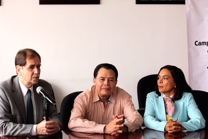 Basave Arce Y Mújica En La Conferencia De Prensa De Esta Tarde Foto Luis Barrón Sinembargo