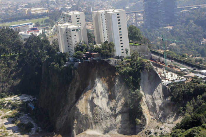 Vista Aérea De La Zona Del Deslave Foto Cuartoscuro