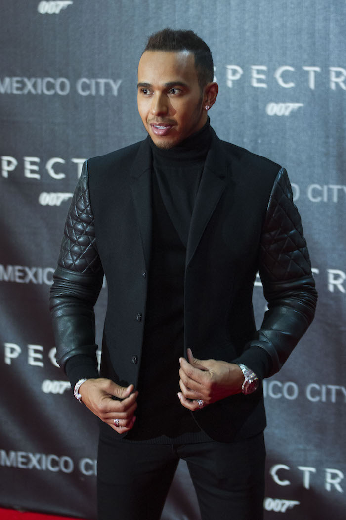 El Piloto Lewis Hamilton Asistió a La Premiere Foto Cuartoscuro