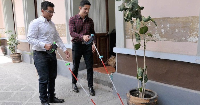 Buap Crea Bastón Inteligente Foto Notimex