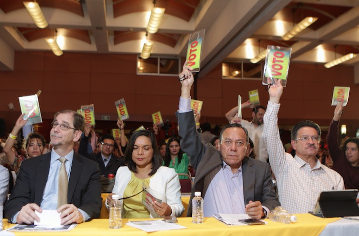 Con El Relevo De Navarrete Y Del Cen Ese Apoyo Quedará En La Cancha De La Nueva Dirigencia Que Será Nombrada En Septiembre En El Congreso Nacional Que Se Celebrará En El Distrito Federal Foto Francisco Cañedo Sinembargo