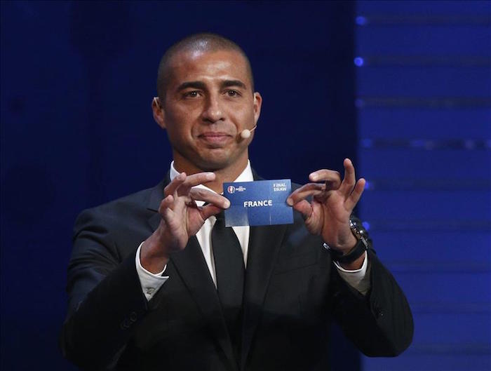 Trezeguet fue una de las figuras que participó en el sorteo. Foto: EFE