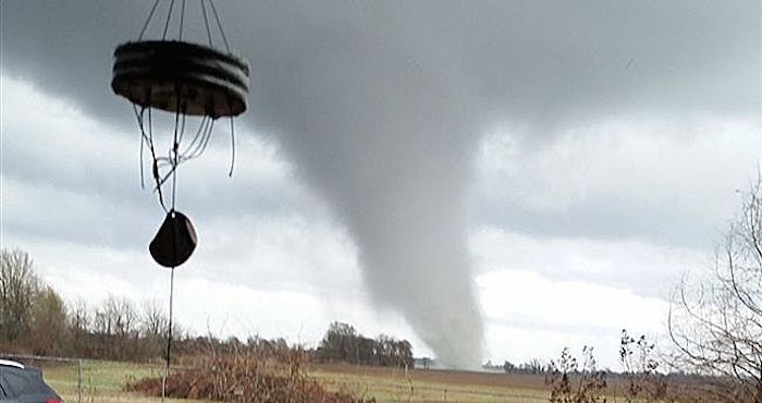 Un Tornado Dañino Fue Visto Cerca De Clarksdale Mississippi Foto fullmetalsquid