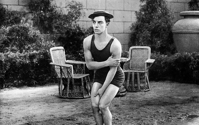 Buster keaton in hard luck