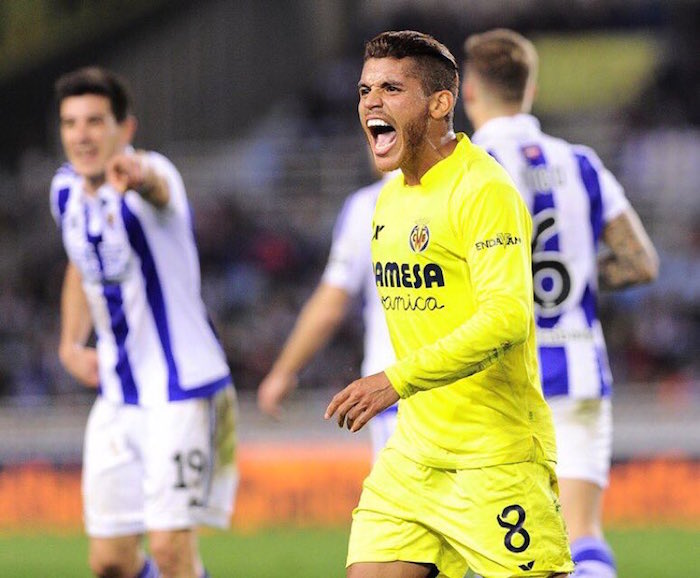 Con Dos Santos como titular, el "submarino amarillo" se impuso sobre el Valencia. Foto: @jona2santos