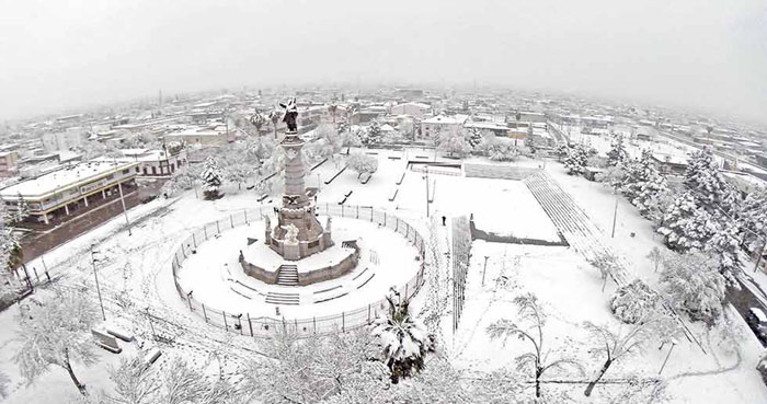 En el corazón de Ciudad Juárez. Foto: El Diario/SinEmbargo