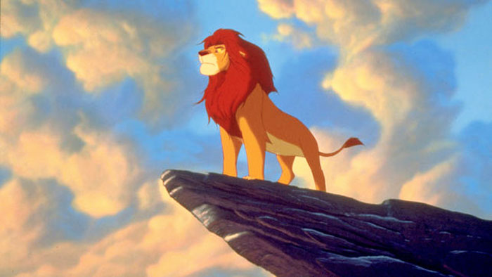 Fotograma De La Película De Disney'El rey león'.