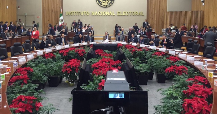 Sesión De La Comisión Temporal Para El Seguimiento De Los Procesos Locales Foto inemexico