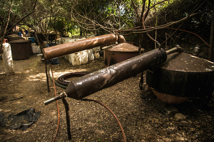 Detrás de Culiacán, los municipios donde se encontraron más laboratorios clandestinos son: Elota, Cosalá, Mocorito, Badiraguato y Guasave. Foto: Cuartoscuro.