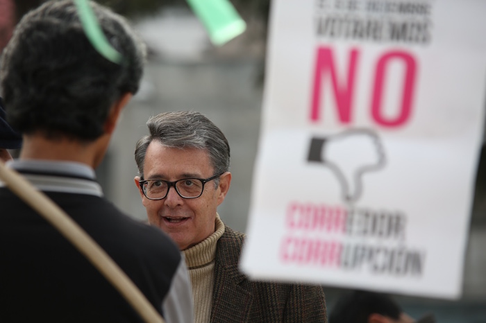 Los Manifestantes Manifestaron Su Descontento Con La Obra Del Corredor Proyectada Por El Gdf Foto Francisco Cañedo Sinembargo