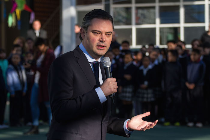 El Secretario de Educación Aurelio Nuño ha tenido un discurso más tajante que su antecesor sobre la evaluación docente. Foto: Cuartoscuro