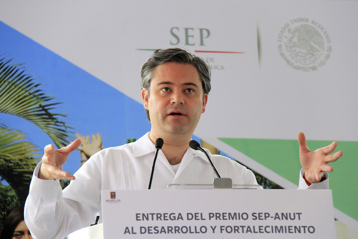 Aurelio Nuño ha advertido que se aplicará la Ley a quien se oponga a la Reforma Educativa. Foto: Cuartoscuro.